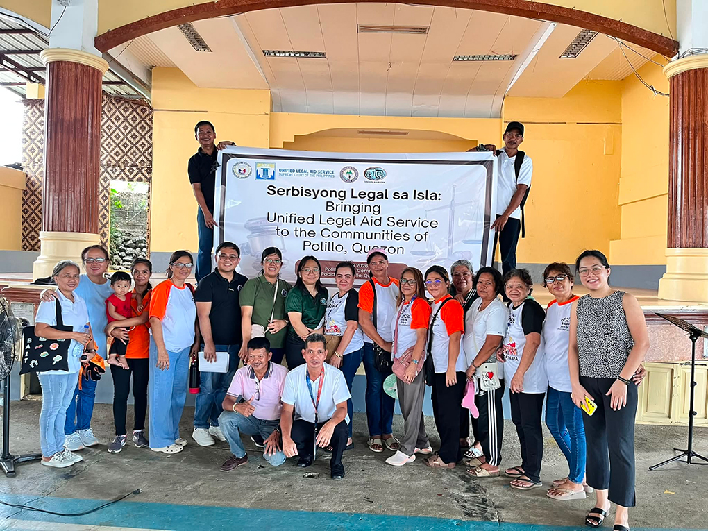 Tanggol Kalikasan and LGU Polillo Brought Free Legal Aid Services to Island Community